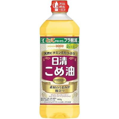 日清オイリオ　日清こめ油　栄養機能食品（ビタミンE）　900g　1本