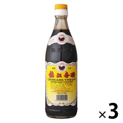恒順金山牌 鎮江香酢 3本