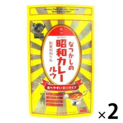 【ワゴンセール】水牛印 昭和カレールウ 甘口タイプ 2個