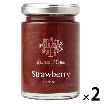 【ワゴンセール】超低糖度25°ストロベリー 2本 ジャム デイリーフーズ