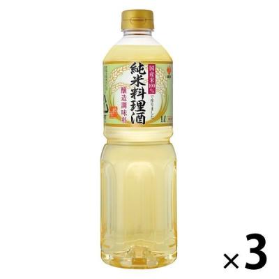 盛田 国産米100％純米料理酒 1L 3本