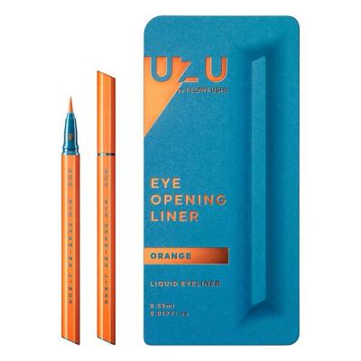【アウトレット】【Goエシカル】訳あり UZU（ウズ） アイオープニングライナー オレンジ フローフシ アイライナー 1本