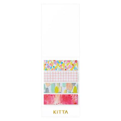キングジム マスキングテープKITTA キッタ クリア（ドロップ） 1冊40枚入 KITT001