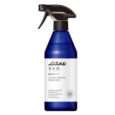ノンスメル清水香 衣類・布製品・空間用スプレー 無香 本体 400ml 1本 白元アース