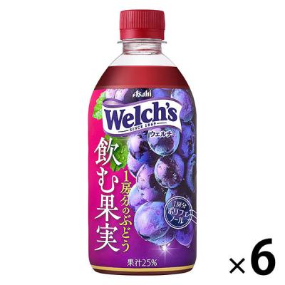 LOHACO - アサヒ飲料「Welch's」（ウェルチ）1房分のぶどう 470ml 1