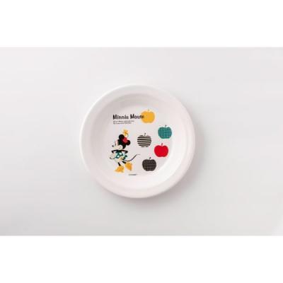 【アウトレット】富士ホーロー ミッキー＆ミニー 18cm プレート DY-18PL 1個　ほうろう　琺瑯　平皿　丸皿　食器　テーブルウェア