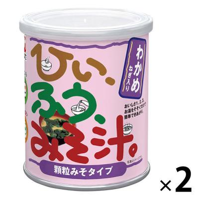 かねさ ひいふうみそ汁 わかめ 2缶