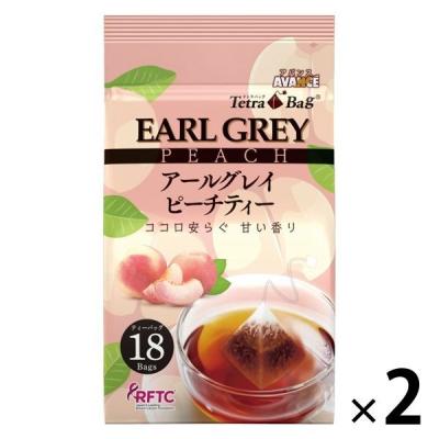 国太楼 テトラバッグ アールグレイピーチ 1セット（36バッグ：18バッグ入×2個）