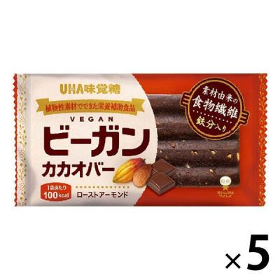 （セール）UHA味覚糖 ビーガンカカオバー ローストアーモンド　5個
