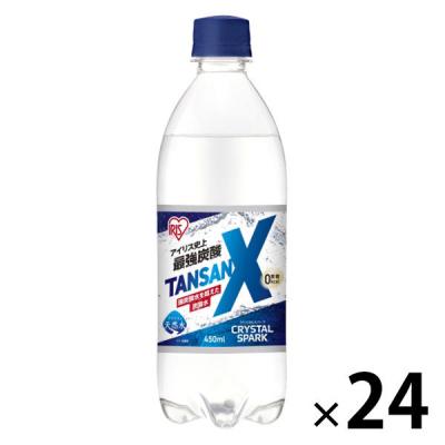 アイリスフーズ CRYSTAL SPARK TANSAN X 450ml 1箱（24本入）