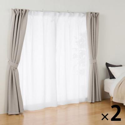 LOHACO - レースカーテン（無印良品） 通販