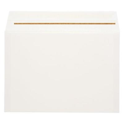 【アウトレット】【Goエシカル】訳あり 段ボールレター封筒　L　白　1パック（10枚入）　シモジマ