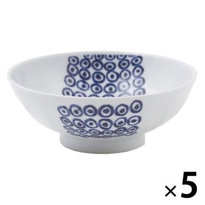 【アウトレット】【Goエシカル】訳あり ＜メーカー再検品済・B級品＞西海陶器 藍鹿の子 面取軽量小鉢 B42897 1セット（1個×5）