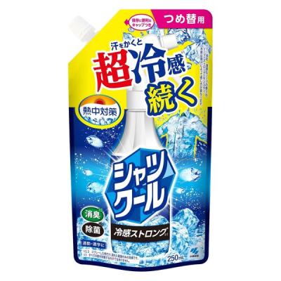 LOHACO - 小林製薬 熱中対策 シャツクール 冷感ストロング 詰め替え