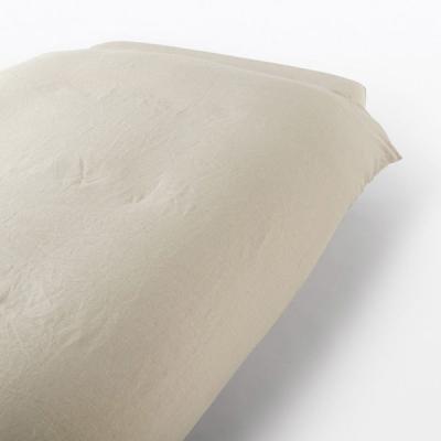 LOHACO - 無印良品 麻平織 掛ふとんカバー D 190×210cm用