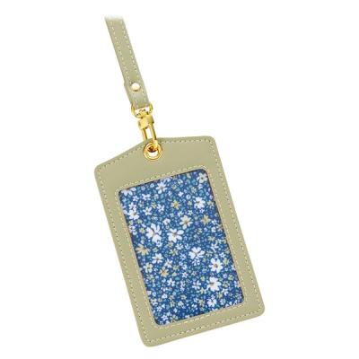 【アウトレット】レイメイ藤井 ノフェス IDカードホルダー タテ型 ペールオリーブ GLP1115M 1個