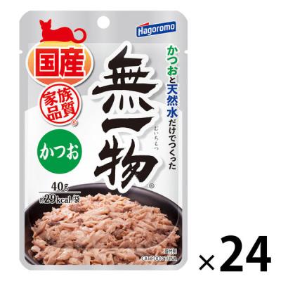 LOHACO - 無一物 かつお 国産 40g 1セット（1袋×24）はごろもフーズ