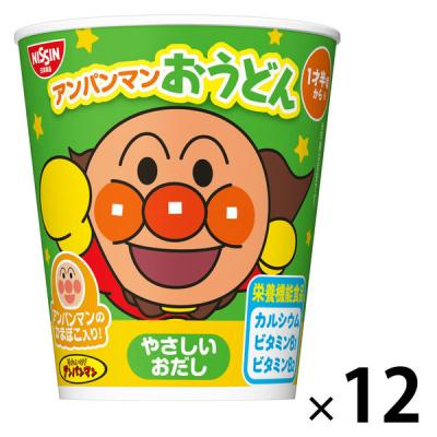 アンパンマンおうどん やさしいおだし 1セット（1個×12）日清食品