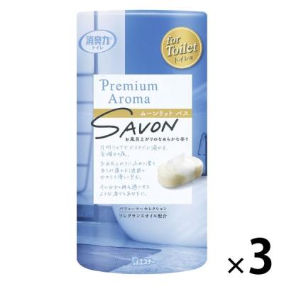 トイレの消臭力 プレミアムアロマ ムーンリットバス 400mL 1セット（1個×3） エステー 消臭 芳香剤