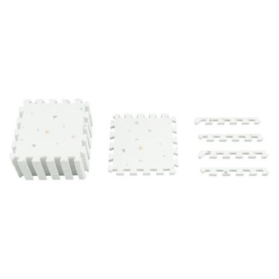 【アウトレット】アイリスオーヤマ マット ジョイントマット 30×30cm 厚み2cm プリント PJMRV-39 テラゾー柄 1セット(9枚入)