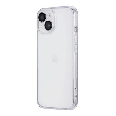 【アウトレット】MSソリューションズ iPhone 15 カメラレンズ保護ハイブリッドケース LN-IM23CACCL 1個
