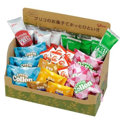 ティータイムセット 1箱 江崎グリコ お菓子詰め合わせ　クッキー ビスケット 個包装 お配り