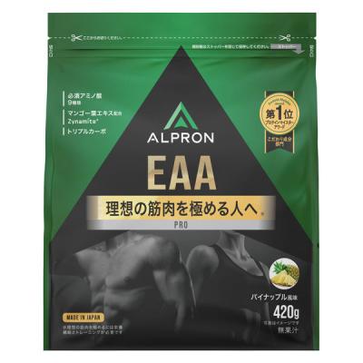 【アウトレット】アルプロンプロ EAA パイナップル風味 1袋（420g）必須アミノ酸  ALPRON