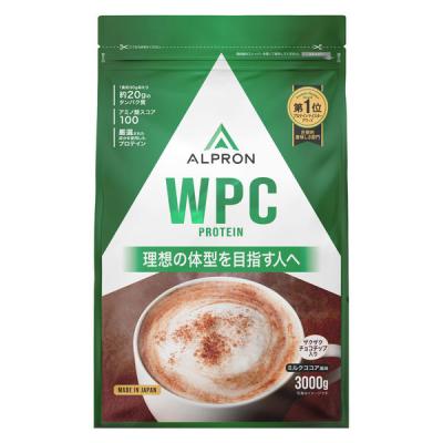 LOHACO - アルプロン WPC プロテイン ミルクココア風味 1袋（3000g