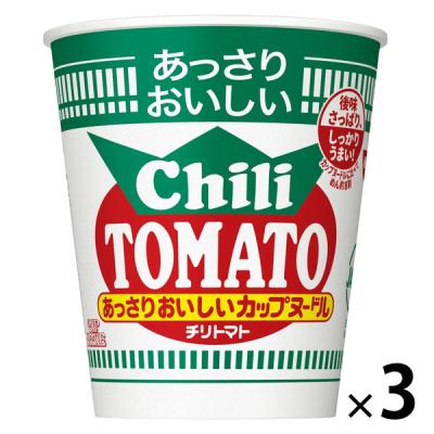 あっさりおいしいカップヌードル チリトマト 1セット（1個×3） 日清食品