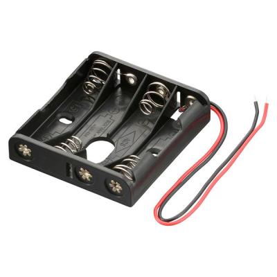 【アウトレット】オーム電機 UM4X4電池ケース 06-4942 1個