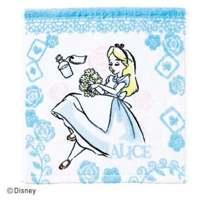【アウトレット】丸眞株式会社 アリス ドリーミーワンダーランド ウォッシュタオル 1枚