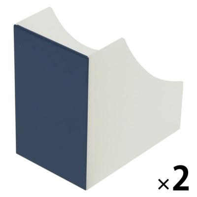 【アウトレット】ナカバヤシ シンプルラインミニ ミニスタンドE6 ダークブルー FBーMP6ーDB 1セット（2個）