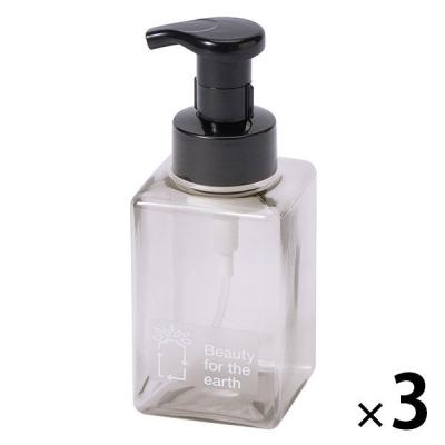 【LOHACO・アスクル限定】詰め替えボトル 泡 400ml PF400 3個　PET 詰替ボトル　オリジナル オリジナル