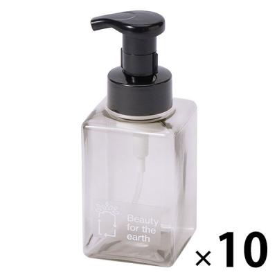 【LOHACO・アスクル限定】詰め替えボトル 泡 400ml PF400 10個　PET 詰替ボトル　オリジナル オリジナル