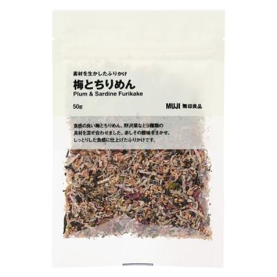 無印良品 素材を生かしたふりかけ 梅とちりめん ５０ｇ 良品計画