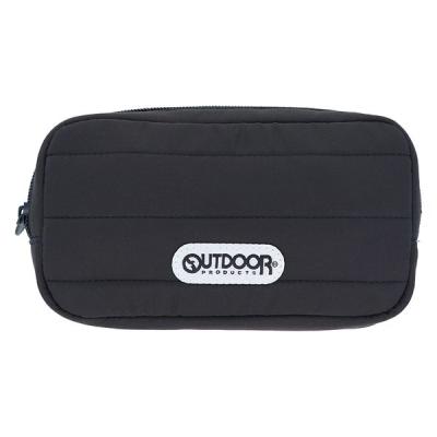 【アウトレット】サンスター文具 キルティングペンケース OUTDOOR29 BLACK S1428845 1個