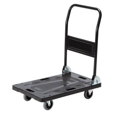 現場のチカラ　樹脂台車（ハンドル折りたたみ）　静音タイプ　150kg荷重 オリジナル