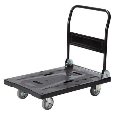 現場のチカラ　樹脂台車（ハンドル折りたたみ）　スタンダード　300kg荷重 オリジナル