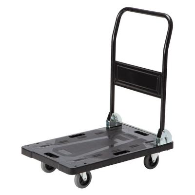 現場のチカラ　樹脂台車（ハンドル折りたたみ）　スタンダード　150kg荷重 オリジナル