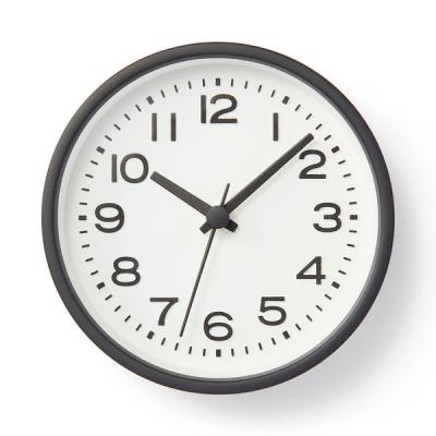 LOHACO - 無印良品 アナログ時計 小（スタンド付） ブラック MJ-ACSB2