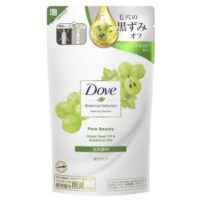 ダヴ（Dove） ボタニカルセレクション ポアビューティー 洗顔フォーム 泡タイプ つめかえ用 135mL
