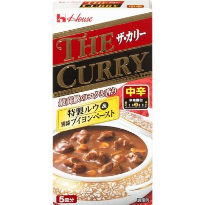ハウス食品 ザ・カリー　中辛 1個　高級　カレールー