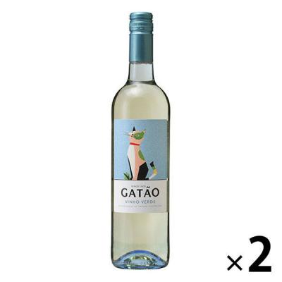 ポルトガル　ガタオ　ヴィーニョ　ヴェルデ　白ワイン　辛口　750ml　1セット（2本）　木下インターナショナル