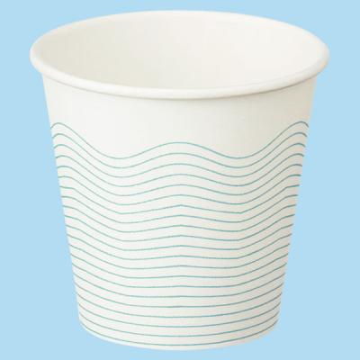 川西工業 うがい用紙コップ3オンス OceanWaves AK95003 1袋(100個入) オリジナル