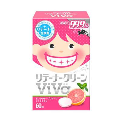 白元アース リテーナークリーン ViVa(美歯) S5226-00 1箱(60錠入)