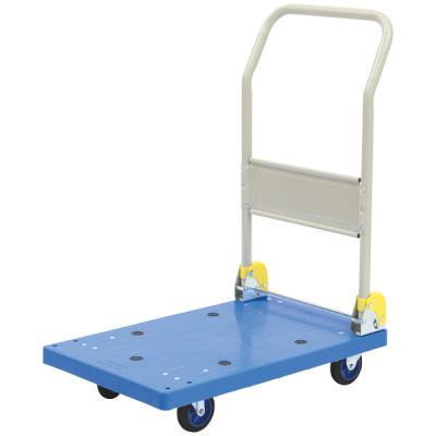 金沢車輌 小型樹脂台車(ハンドル折畳式) 1台 オリジナル