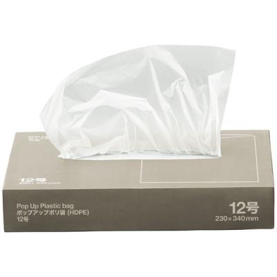 伊藤忠リーテイルリンク ポップアップポリ袋(HDPE)12号 AVRP8-12 1個(1000枚入) オリジナル