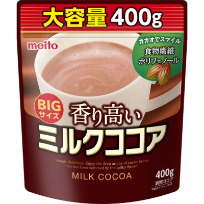 meito 名糖産業 香り高いミルクココア 1袋(400g) 45960