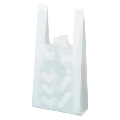 アスクル レジ袋エコノミータイプ 乳白 8号 1袋(100枚入) オリジナル