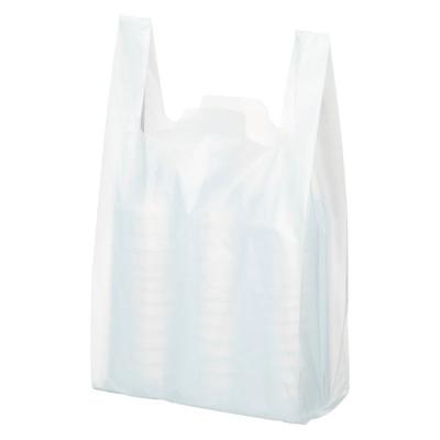 アスクル レジ袋エコノミータイプ 乳白 45号 1袋(100枚入) オリジナル